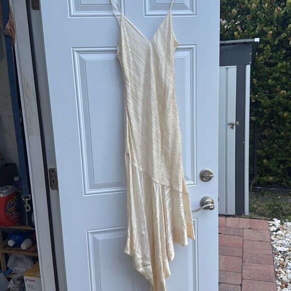 Cami NYC Ivory Tank Dress - Beautiful Spaghetti Strap Dress - Size Small - Picture 1 of 5
